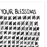 Limited Edition Count Your Blessings Art Print