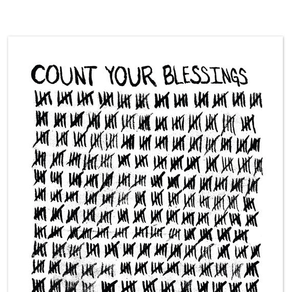 Limited Edition Count Your Blessings Art Print