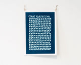 Count Your Blessings Screen Print