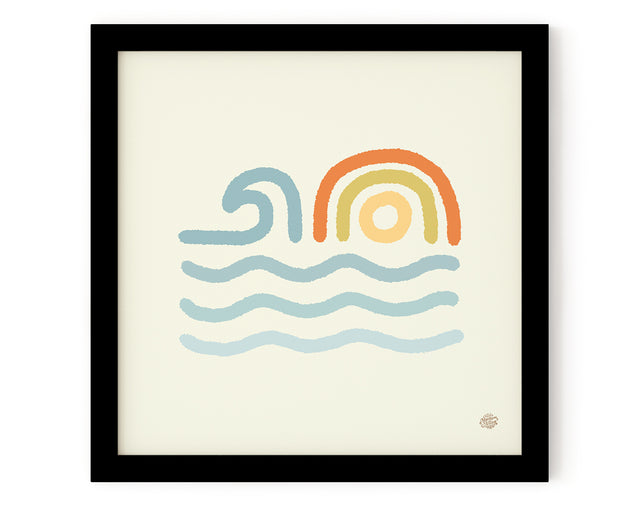Surfing Art Print "Costa"