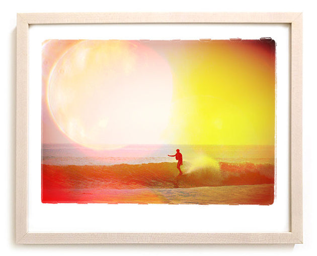 Surf Photo Print "Flare" - Borrowed Light Series