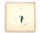 Surfing Art Print "Grace Upon Grace" - Mixed Media