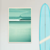 Limited Edition Beach Art Print "Into The Ether" Surreal Surf Series