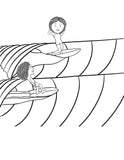 Mop Rides The Waves of Life Coloring Book