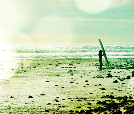 Framed Limited Edition Surf Photo Print "Retrieval" - Borrowed Light Series