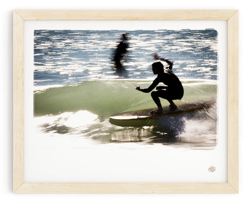 Surf Photo Print "Shadow Chaser"