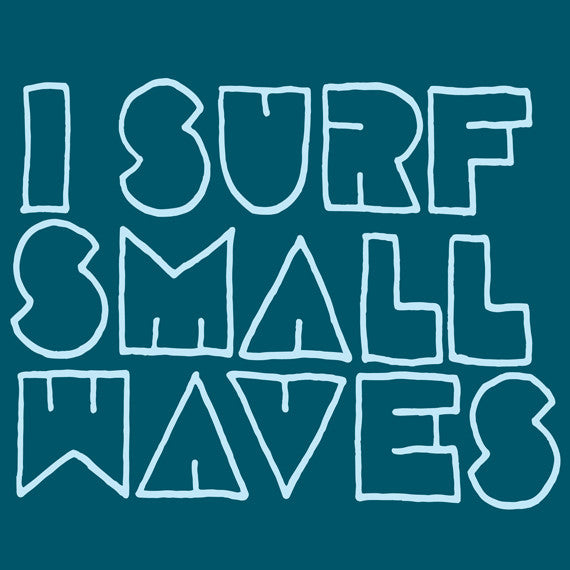 Surfing Art Print "Small Waves"
