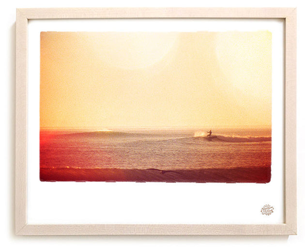 Limited Edition Surf Photo Print "Solo Church" - Borrowed Light Series