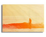 Surf Art Wood Print Limited Edition "Summer Fade"