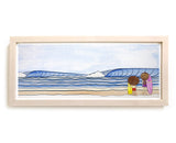 Mop Rides Art Print "Surf Check"
