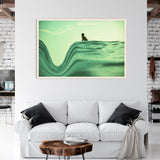 Limited Edition Beach Art Print "The Dip" Surreal Surf Series