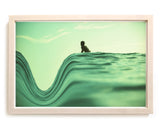 Surf Art Print "The Dip" Surreal Surf Series