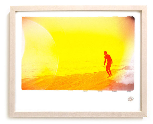 Surf Photo Print "Yellow" - Borrowed Light Series