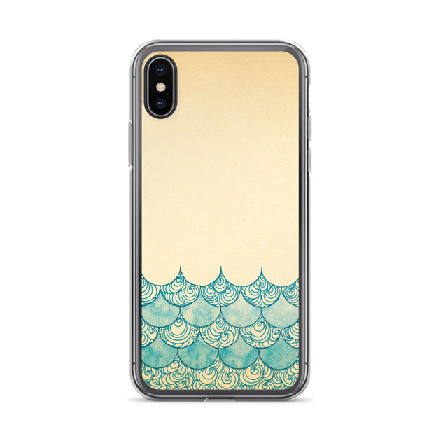 Sedate Sea Surf iPhone Case