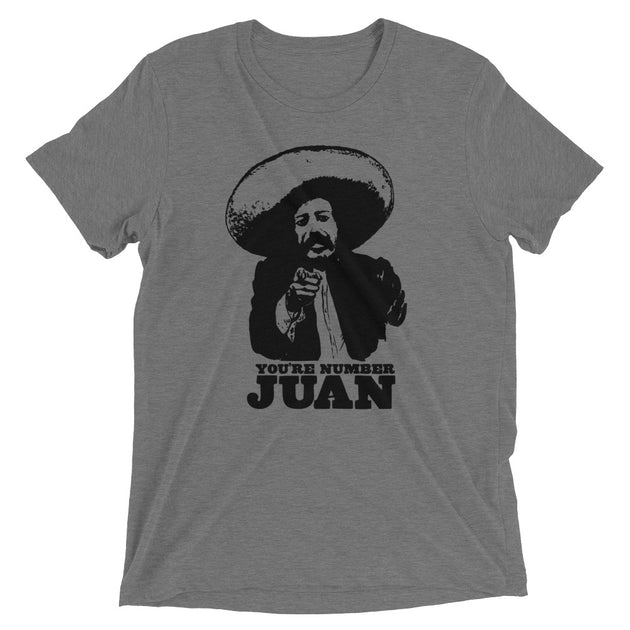 Number Juan Funny Men's T-Shirt