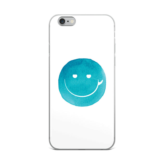 Surf Smile Happy Face iPhone Case