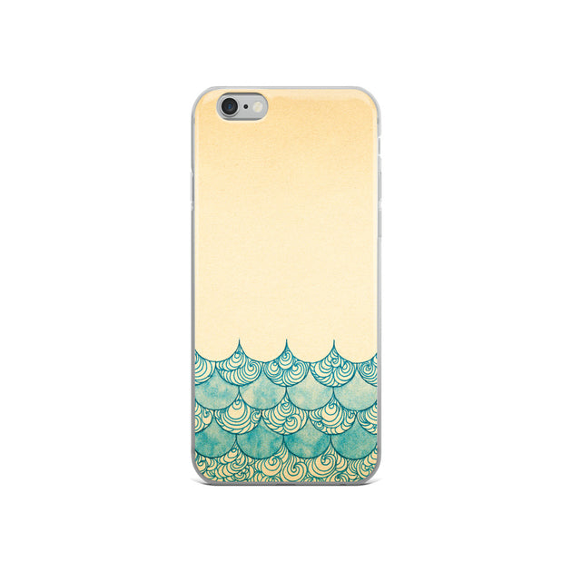 Sedate Sea Surf iPhone Case