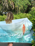 "Wash" Surfer Towel Collab